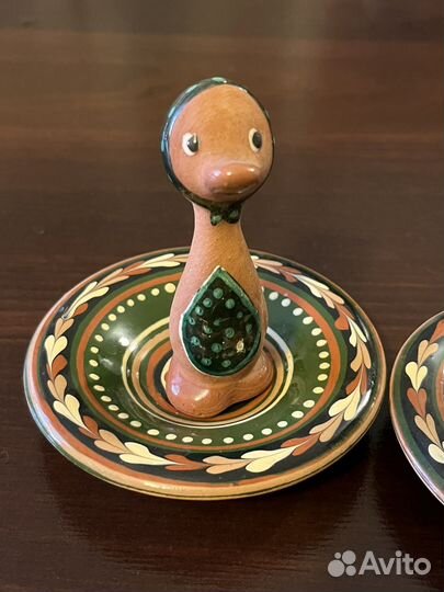 Статуэтки гуси в косынках раритет