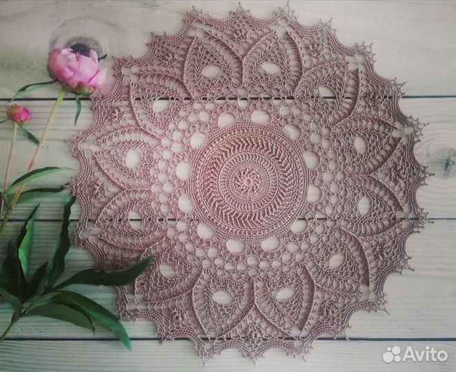 Салфетки вязаные