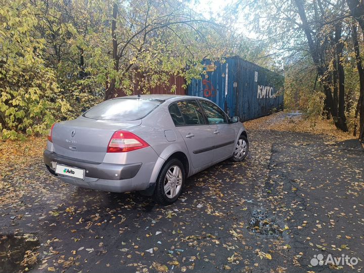Renault Megane 1.6 AT, 2005, 237 050 км