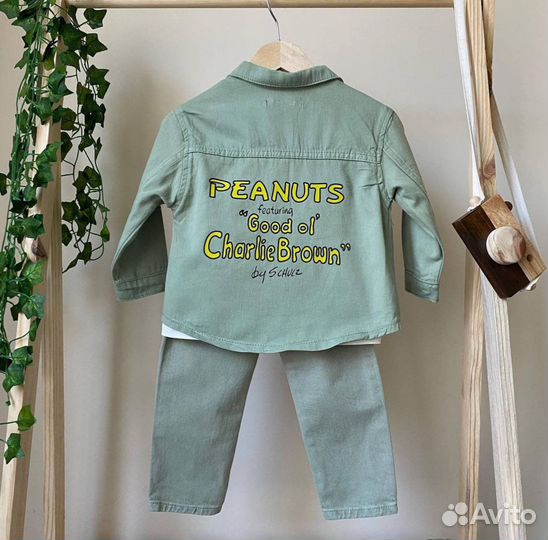 Рубашка джинсовая детская