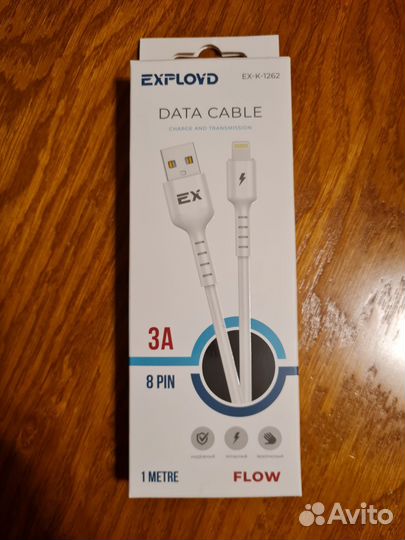 Usb кабель для iPhone 8 pin 1м
