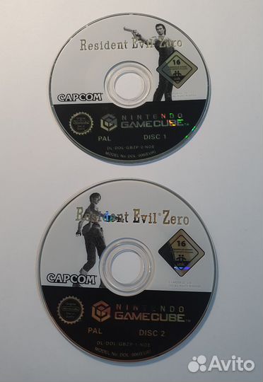 Nintendo Gamecube. Resident Evil Zero Лицензия