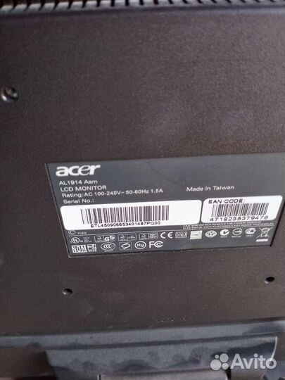 Монитор Acer 19