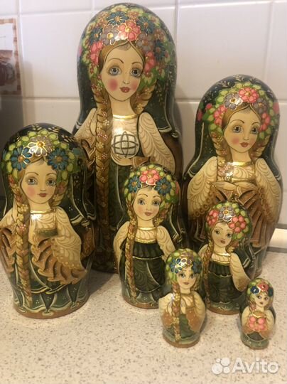 Матрешка авторская 7 мест