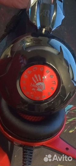 Игровые наушники с микрофоном bloody g300