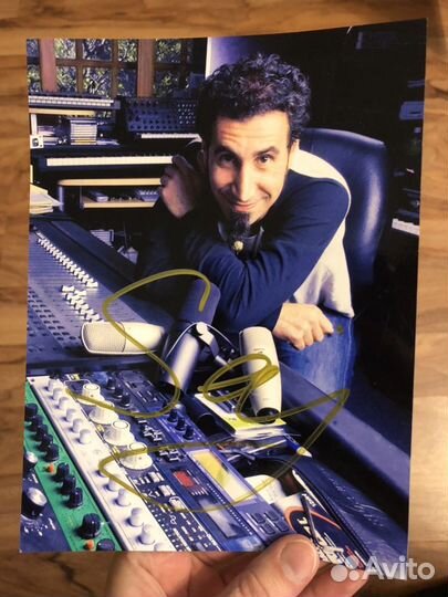 Автограф Serj Tankian (System of a Down)