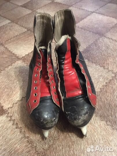 Коньки хоккейные советские