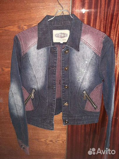 Джинсовая костюм для девочек