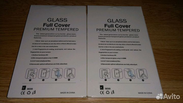Защитное стекло samsung S8 S9 S10 plus с лампой
