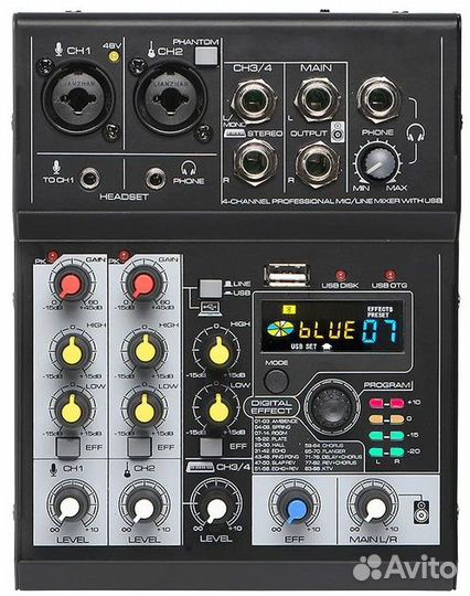 Микшерный пульт для стримов