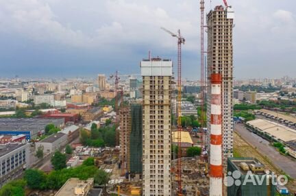 Ход строительства ЖК «Павелецкая Сити» 2 квартал 2021