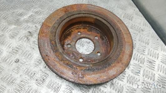 Диск тормозной задний nissan qashqai J10 (PEA26LR0