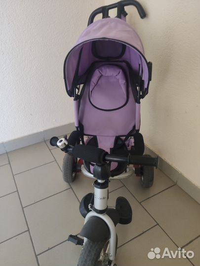 Детский велосипед с ручкой