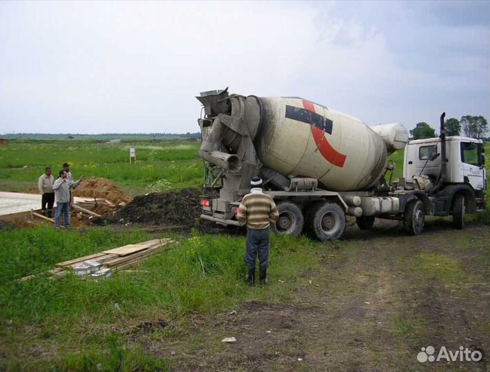 Бетон доставка в течение 2-х час