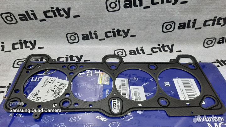 Прокладка гбц под головку Акцент 16 кл Hyundai