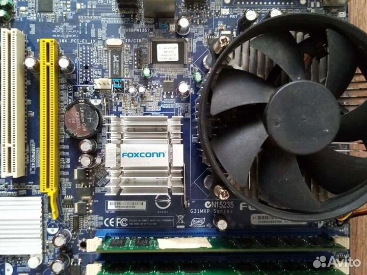 Комплект для пк, 4ядра 4 гига + SSD