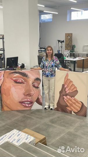 Печать фотографий на холсте