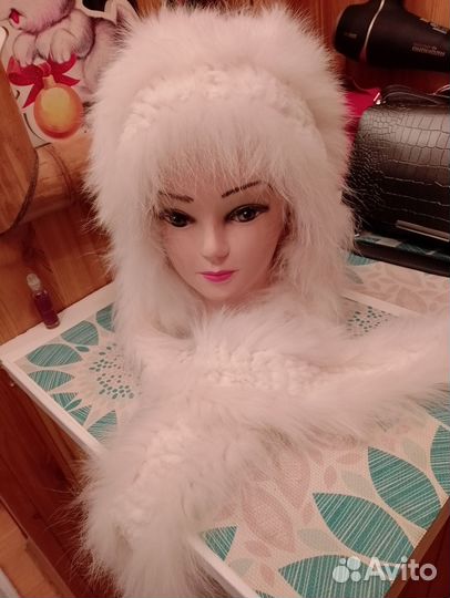 Шапка женская вязаная