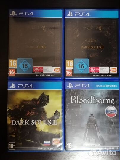 Dark Souls (1, 2, 3) Bloodborne