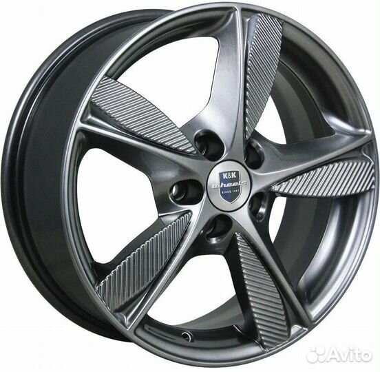 K&K Кинезис 6.5x16 5x114.3 ET 36 Dia 67.1 (алмаз черный)