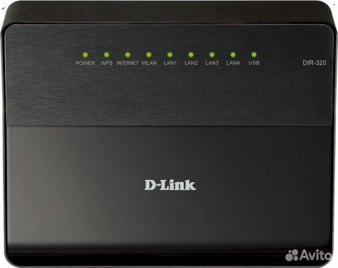 Роутер DIR-320 без блока питания