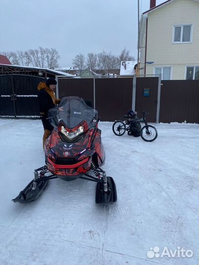 Снехоход frontier 1000