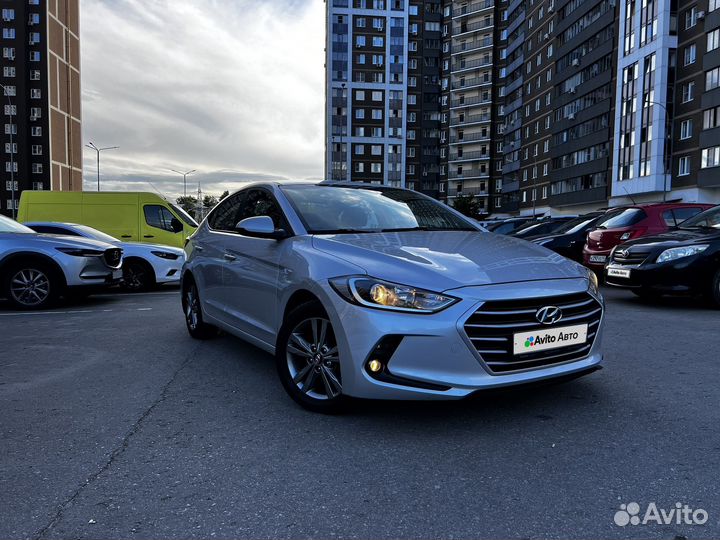 Hyundai Elantra 1.6 AT, 2017, 162 000 км