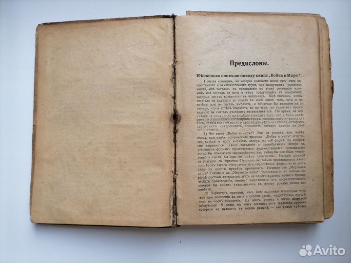 1-й том Войны и мира Л. Толстого, 1919 года