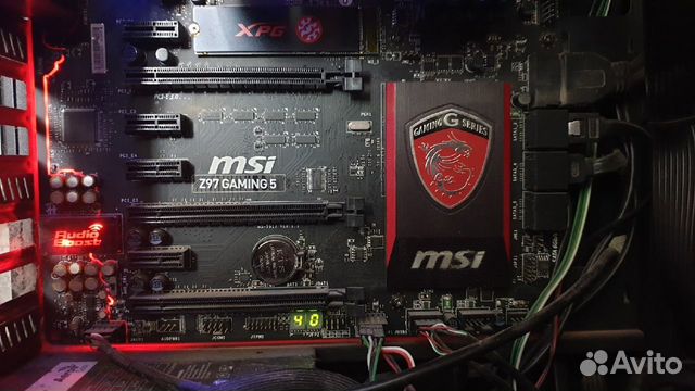 Мать Msi Z97 gaming 5 + Проц Intel i5 4690k