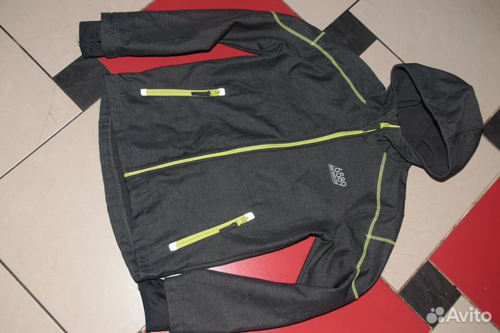 YFK softshell на флисе куртка 146-152