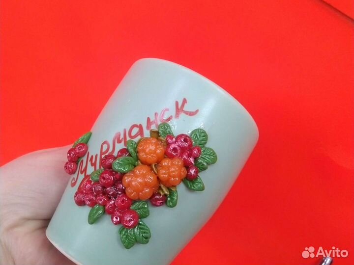 Кружка ручная работа 