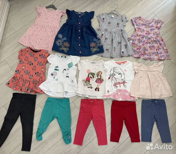 Пакет одежды для девочки, 3-4. Next и др