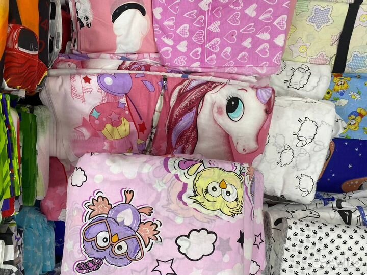 Ткань отрезы хлопок оптом