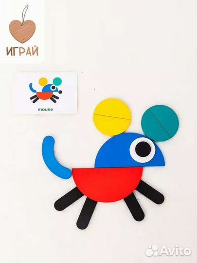 Новые деревянные пазлы головоломки Монтессори