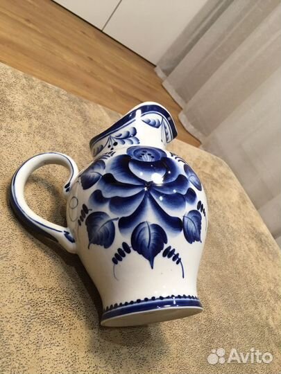 Кувшин СССР. Гжель