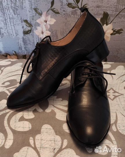 Туфли женские 36,5-37 размер натуральная кожа