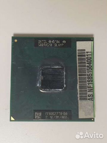 Процессор intel Core 2 Duo T8100