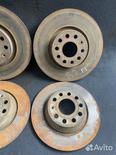 Комплект тормозных дисков Volkswagen passat b7