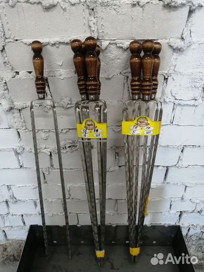 Шампур-вилка