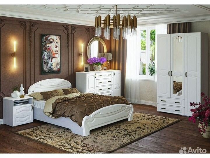 Спальня медина кр 042 кровать с подъемником (1,76х