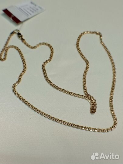 Цепь золотая 585 пробы 69 см. 6,3 гр. (апр)