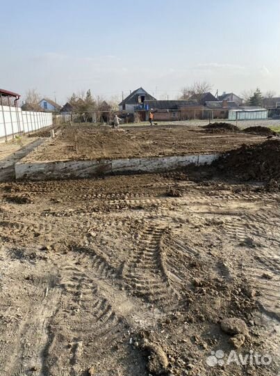 Услуги мини трактора экскаватора