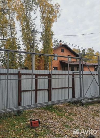 Откатные ворота 