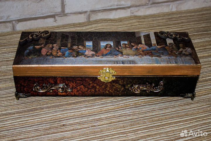 Шкатулка: Тайная вечеря (Леонардо да Винчи)