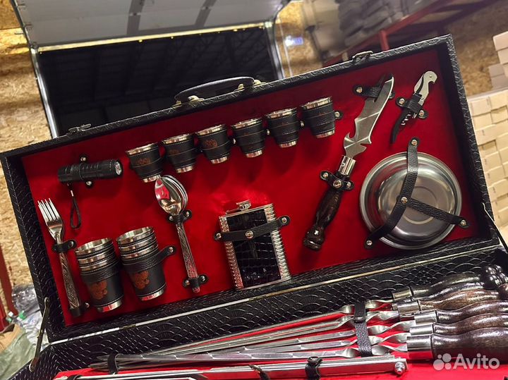 Наборы для шашлыка подарочные