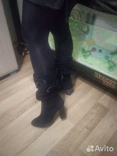 Сапоги зимние женские 37 новые