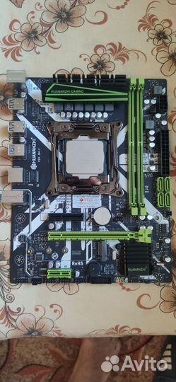 Материнка huananzhi X99-8M-F с проц xeon e5 2620v3