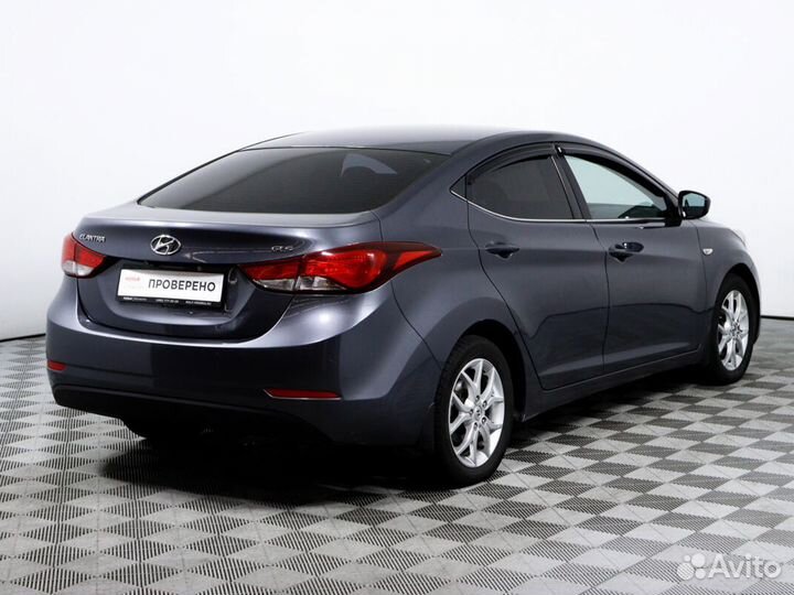 Hyundai Elantra 1.6 AT, 2015, 194 537 км