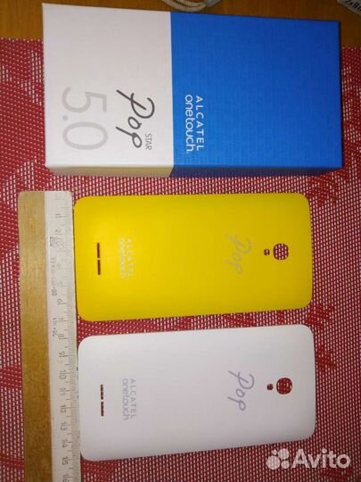 Крышка задняя Alcatel One touch 2шт