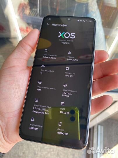 Infinix note 30i 16/128gb